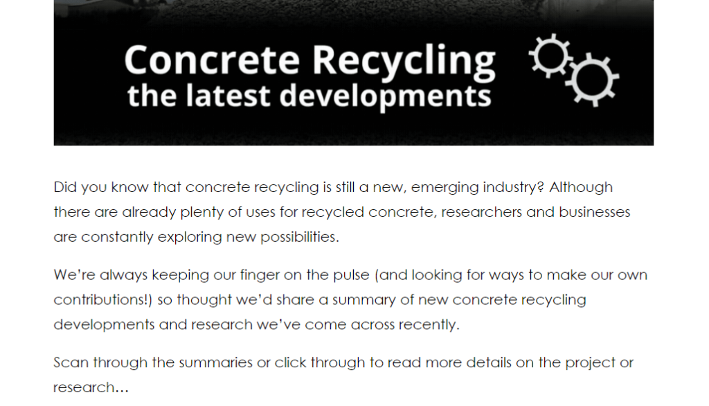 Moreton Bay Recycling portfolio sample