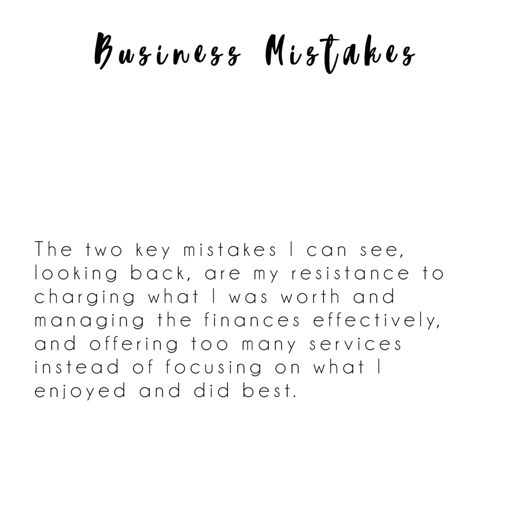 Business Mistakes Graphic