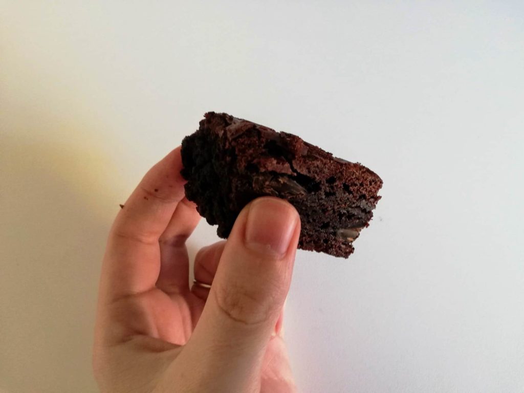 Mmmm brownie.